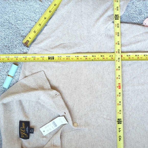 J Crew NEW 100% Cashmere Collared Sweater Mens XLarge New w Tags - Picture 13 of 17